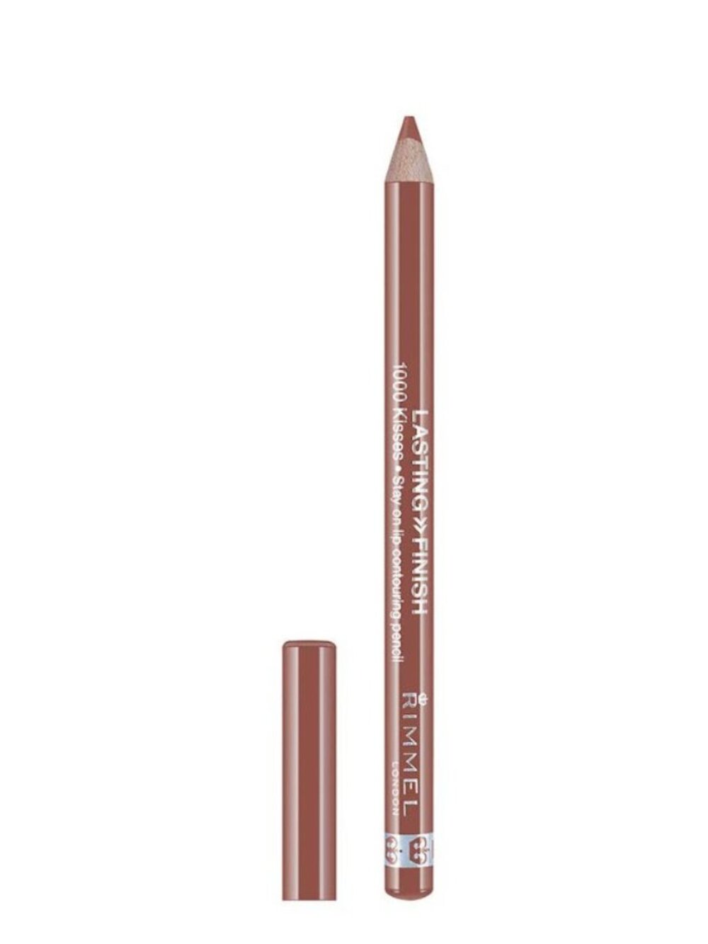Rimmel London Lasting Finish 1000 Kisses Stay On Lip Liner- 080 Blushing Nude